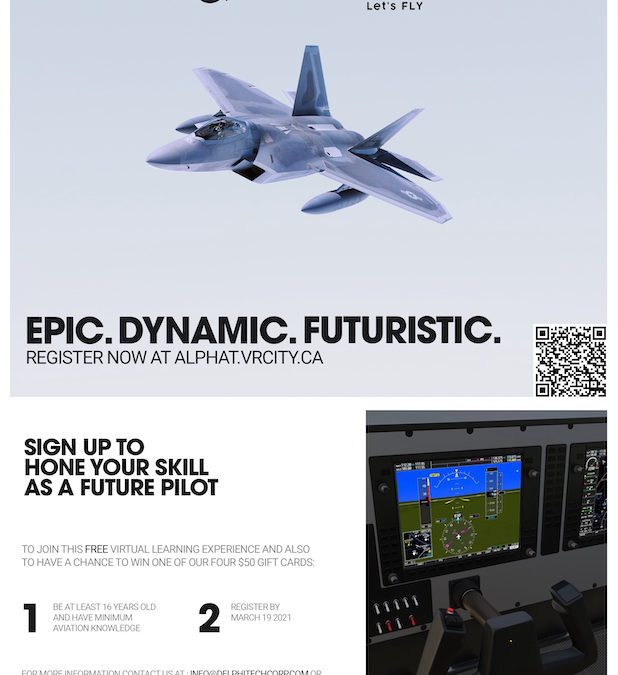 Virtual Training for Pilots – be part of testing a leading edge training platform!